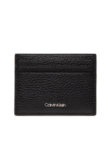 Calvin Klein Калъф за кредитни карти Minimalism Cardholder 6Cc K50K509613 Черен