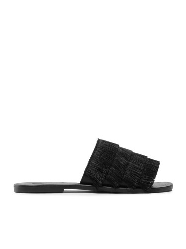 Manebi Чехли Leather Sandals S 2.5 Y0 Черен