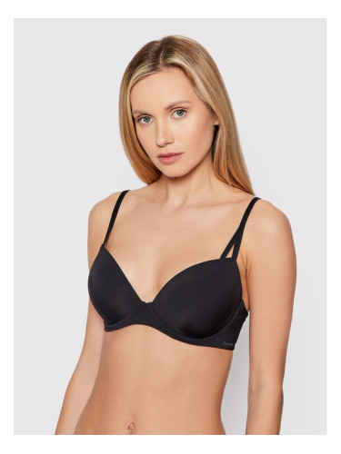 Calvin Klein Underwear Сутиен push-up 000QF6016E Черен