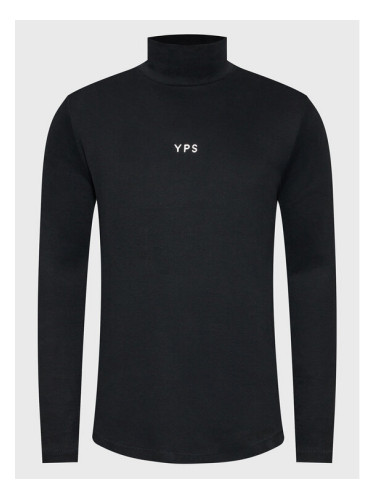 Young Poets Society Пуловер Keny Logo 107674 Черен Regular Fit