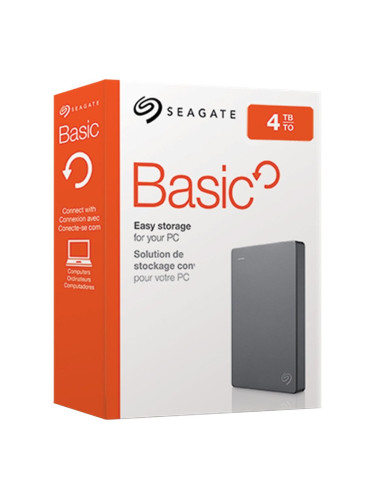 SEAGATE Basic 2.5inch 4TB USB 3.0 black external HDD