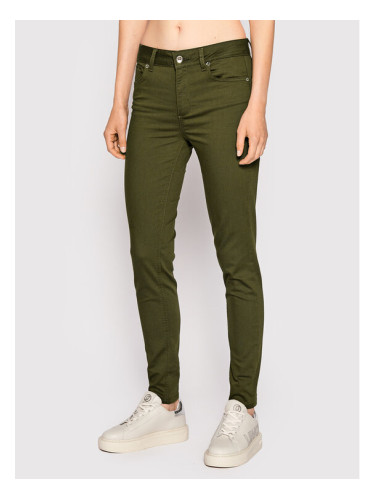Liu Jo Текстилни панталони WF2362 T7144 Зелен Skinny Fit