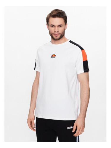 Ellesse Тишърт Fosha SXR17846 Бял Regular Fit