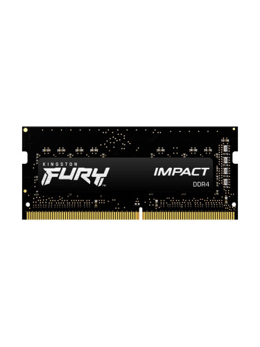Памет Kingston FURY IMPACT 32GB SODIMM DDR4 PC4-25600 3200MHz CL20 KF4