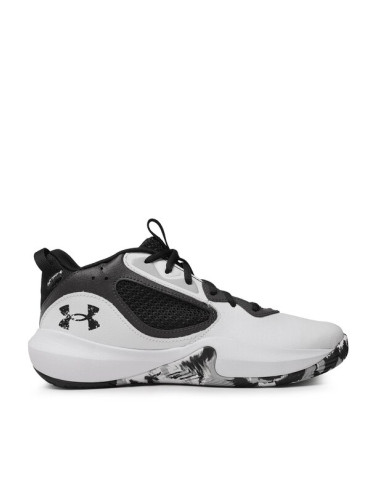 Under Armour Обувки за баскетбол Ua Lockdown 6 3025616-101 Бял