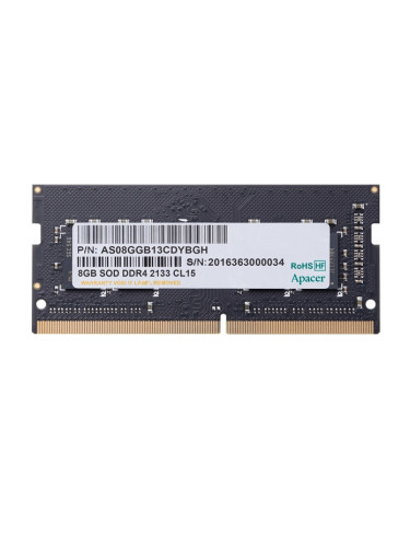 Памет Apacer 8GB Notebook Memory - DDR4 SODIMM 3200MHz