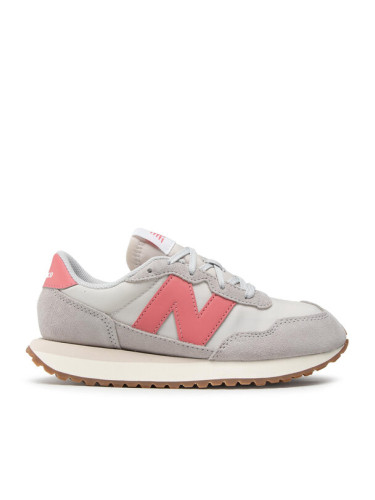 New Balance Сникърси GS237PK Сив