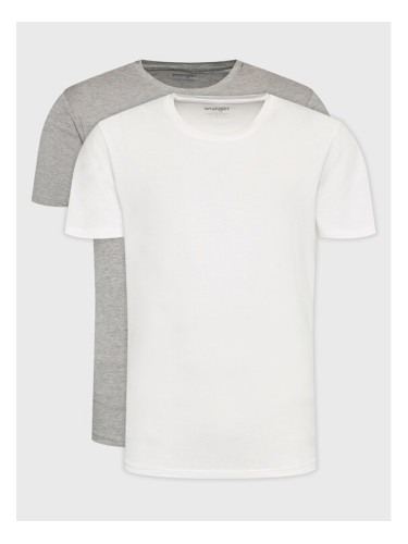 Wrangler Комплект 2 тишъртки W7G9DHX37 112321465 Цветен Regular Fit