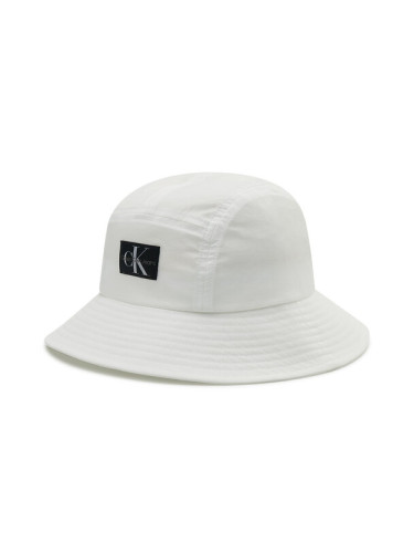 Calvin Klein Jeans Капела Solar Light Bucket Hat IU0IU00280 Бял