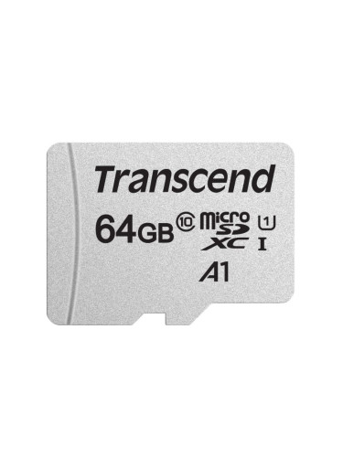 Памет Transcend 64GB microSD w/o adapter UHS-I U1 A1