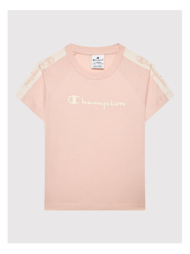 Champion Тишърт 404473 Розов Regular Fit