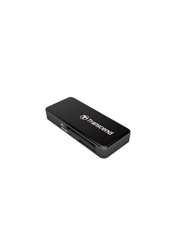 Четец за карти Transcend SD/microSD Card Reader, USB 3.0/3.1 Gen 1, Bl