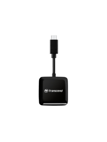 Четец за карти Transcend SD/microSD Card Reader, USB 3.2 Gen 1, Black,