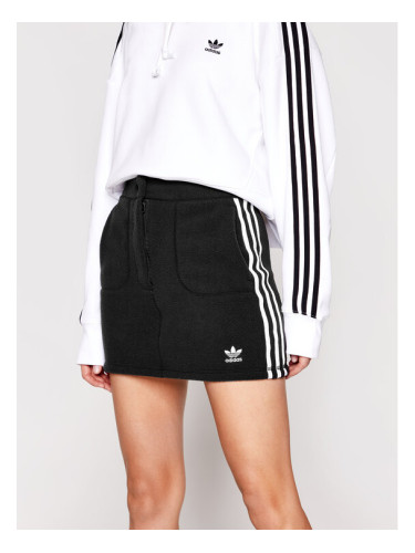 adidas Мини пола adicolor Classics GN2800 Черен Slim Fit