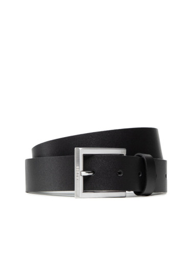 Guess Мъжки колан Adjustable Belt BM7573 LEA35 Черен