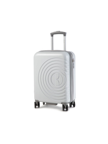 ELLE Самолетен куфар за ръчен багаж Debossed Logo EL39HA.49.01 Бял