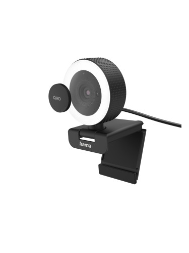 Уеб камера HAMA C-800 Pro, QHD с дистанционно, Стерео микрофон, Пръсте