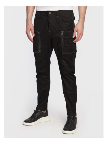 G-Star Raw Текстилни панталони Zip Pocket 3D D21975-C105-6484 Черен Skinny Fit