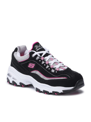 Skechers Сникърси Life Saver 11860EW/BKWP Черен