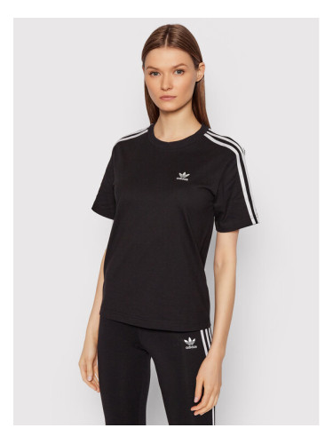 adidas Тишърт HF7533 Черен Regular Fit