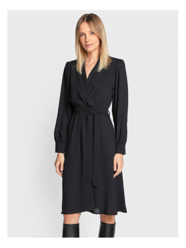 Rinascimento Коктейлна рокля CFC0111431003 Черен Regular Fit