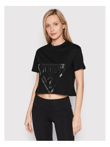 Guess Тишърт V2YI06 K8HM0 Черен Regular Fit