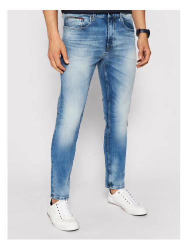 Tommy Jeans Дънки Austin DM0DM09555 Син Slim Fit