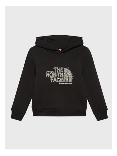 The North Face Суитшърт Drew Peak NF0A7X55 Черен Regular Fit
