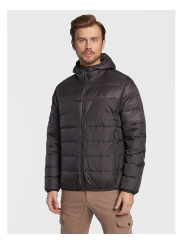 Jack Wolfskin Пухено яке Dna Tundra 1206612 Черен Regular Fit