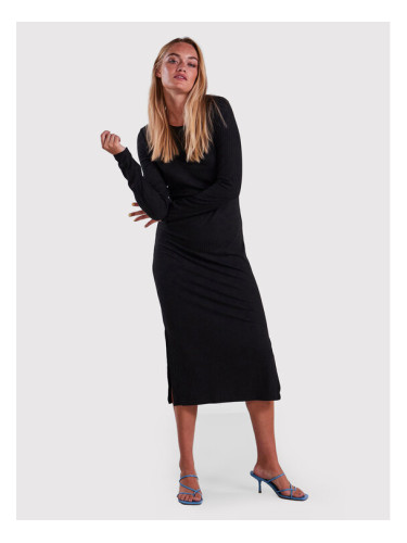 Pieces Ежедневна рокля Kylie 17126214 Черен Slim Fit