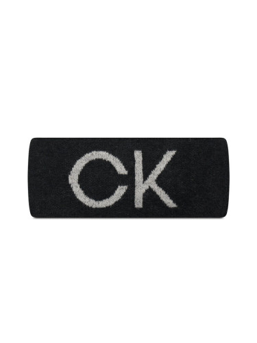 Calvin Klein Лента за глава Elevated Monogram K60K609962 Черен