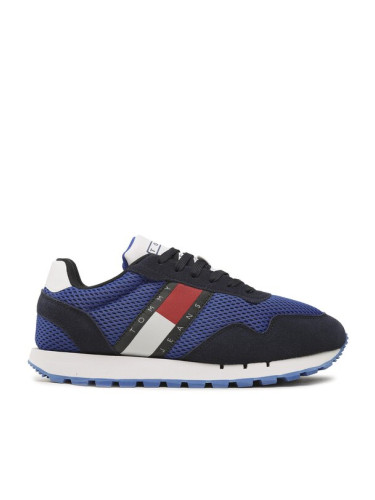 Tommy Jeans Сникърси Retro Runner Mesh EM0EM01172 Тъмносин