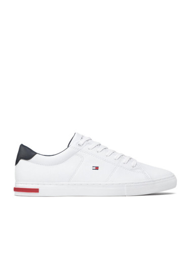 Tommy Hilfiger Сникърси Essential Leather Detail Vulc FM0FM04047 Бял