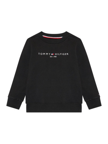 Tommy Hilfiger Суитшърт Essential Sweatshirt KS0KS00212 Черен Regular Fit