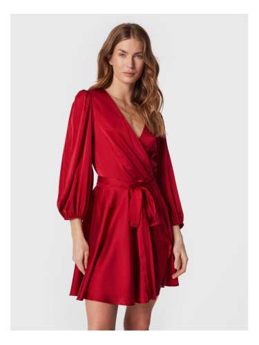 Imperial Коктейлна рокля ACVREDG Червен Regular Fit