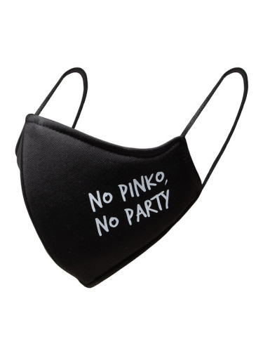 Pinko Текстилна маска Geodesia Mask Neoprene Leggero 20211 PRR 1N20DA.Y7RD Черен