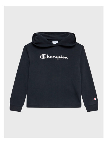 Champion Суитшърт 404601 Черен Custom Fit