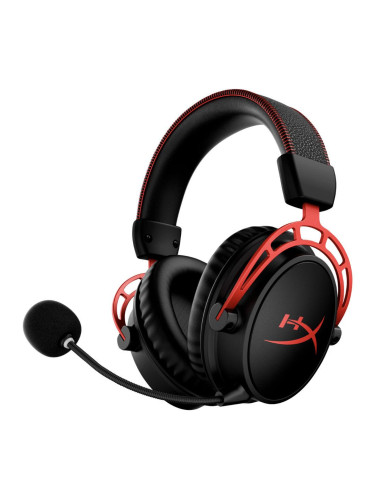 Геймърски слушалки HyperX Cloud Alpha Wireless, Черен/Червен