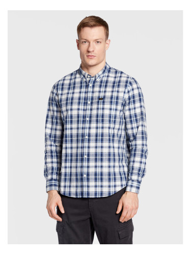 Lee Риза Button Down L880DG35 112322558 Тъмносин Regular Fit