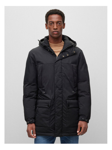 BOSS Зимно яке Camiano 50481119 Черен Regular Fit