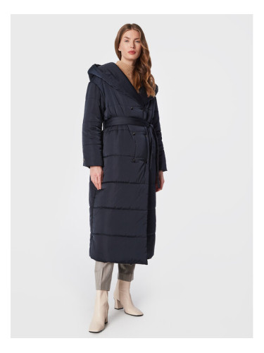 Peserico Зимно палто E23377A Тъмносин Regular Fit