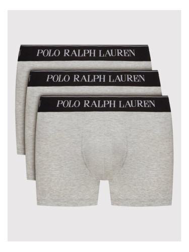 Polo Ralph Lauren Комплект 3 чифта боксерки 714835885005 Сив
