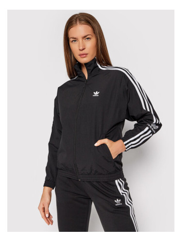 adidas Преходно яке adicolor Classics Lock-Up Track Top H20540 Черен Regular Fit