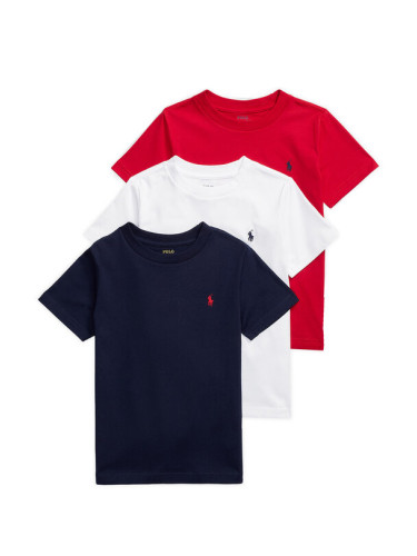 Polo Ralph Lauren Комплект 3 тишърти 322884456001 Цветен Regular Fit
