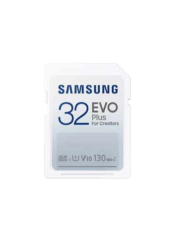 Памет Samsung 32GB SD Card EVO Plus, Class10, Transfer Speed up to 130