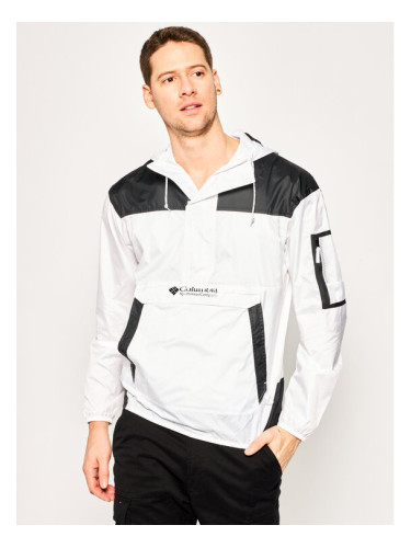 Columbia Ветровка Challenger Windbreaker KM2005 Бял Regular Fit