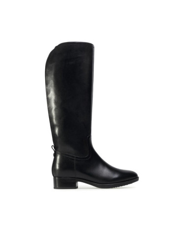 Geox Офицерки D Felicity A D04G1A 00043 C9999 Черен