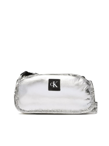 Calvin Klein Jeans Дамска чанта City Nylon Ew Camera Bag 20 Puffy S K60K610904 Сребрист