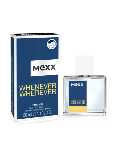 Mexx Whenever Wherever Eau de Toilette за мъже 30 ml