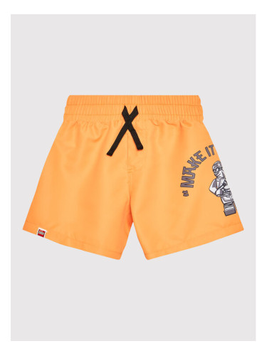 LEGO Плувни шорти 12010506 Оранжев Regular Fit